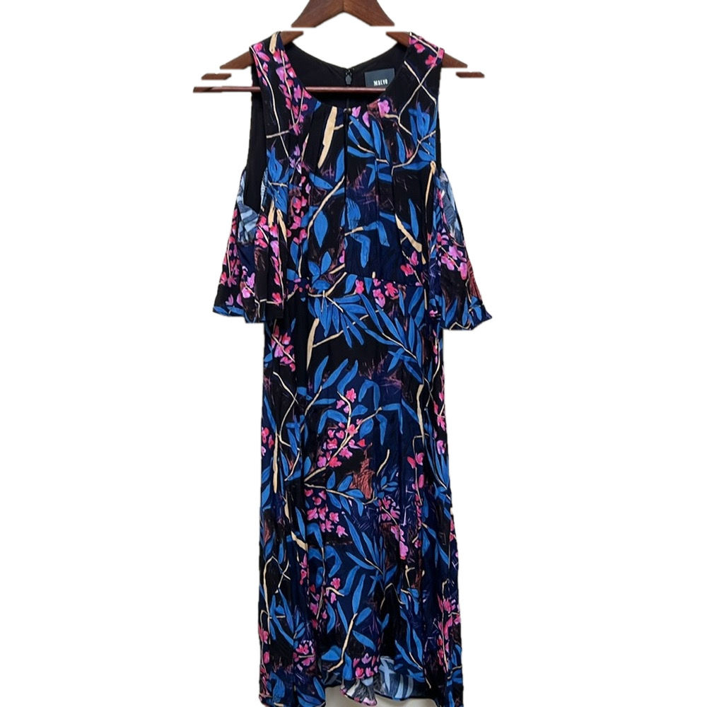 🌼 5/$25 Sale 🌼 Maeve Elia Cold Shoulder Dress from Anthropologie Size US 6